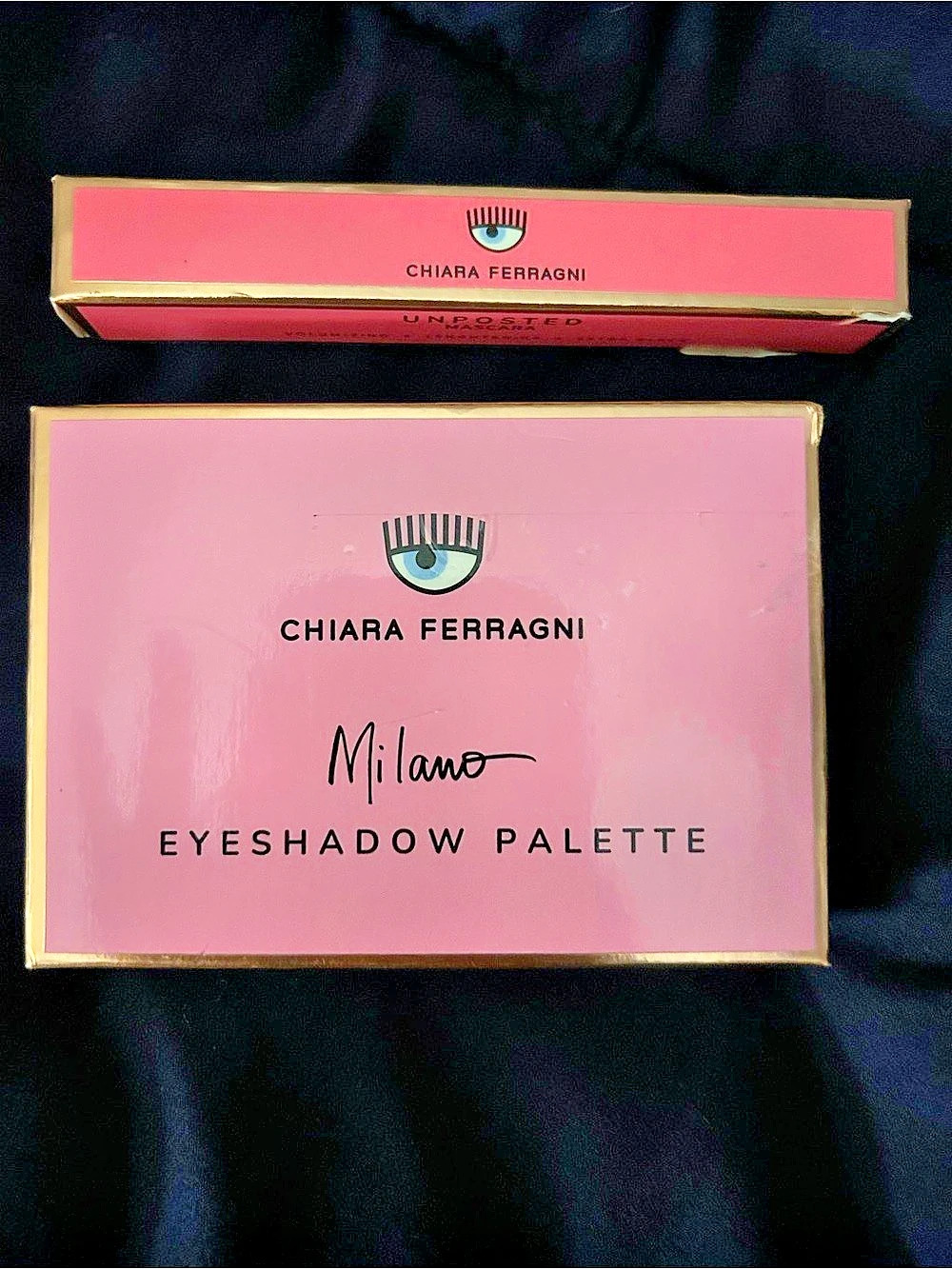 Chiara Ferragni Milano Bundle : Eyeshadow Palette and Mascara NWT